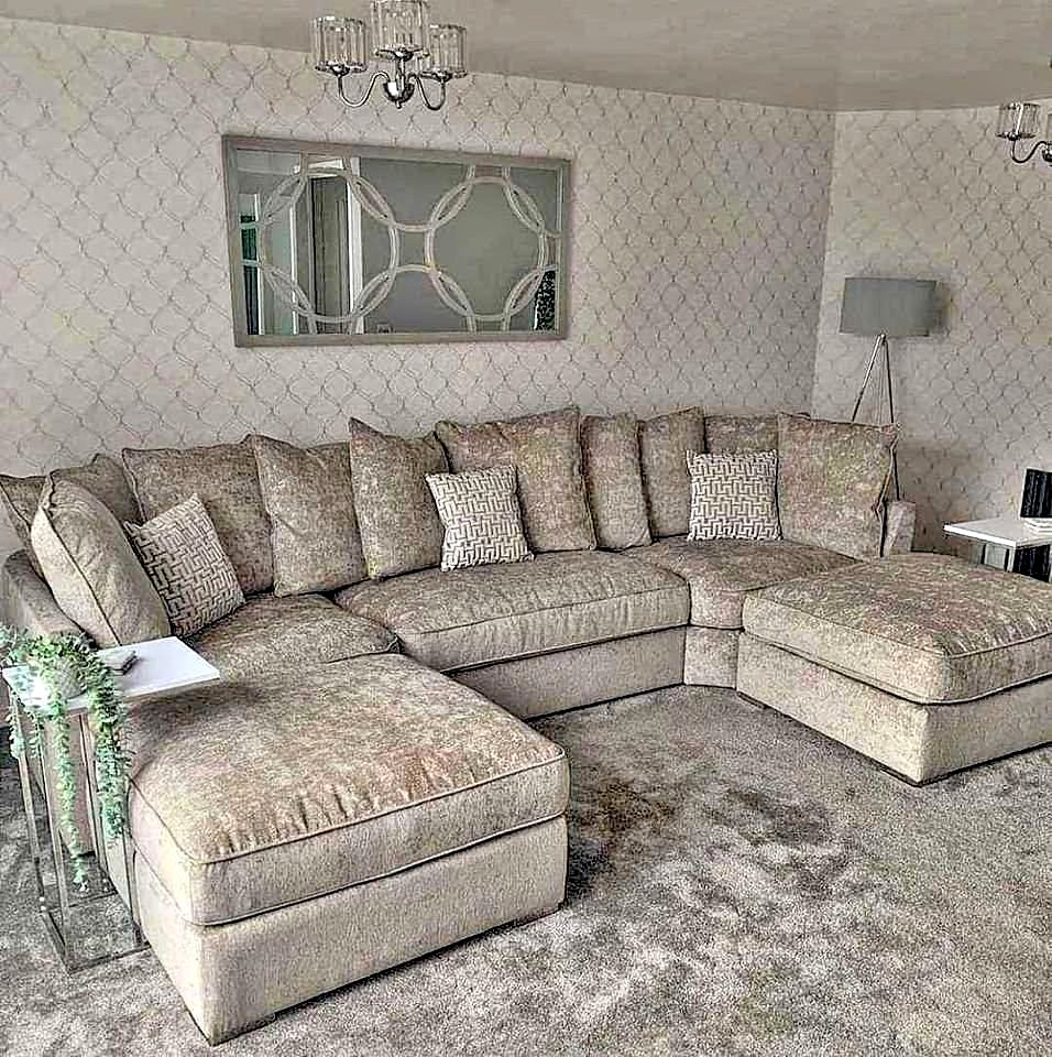 U Shape High Back  Sofa