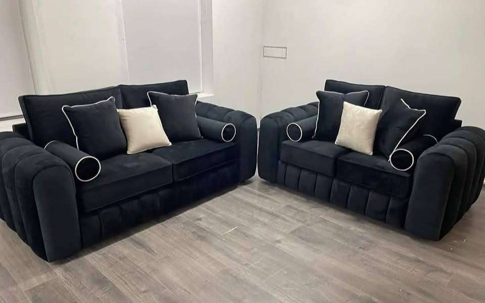Lilly Corner And 2+3 Seater Sofa Set