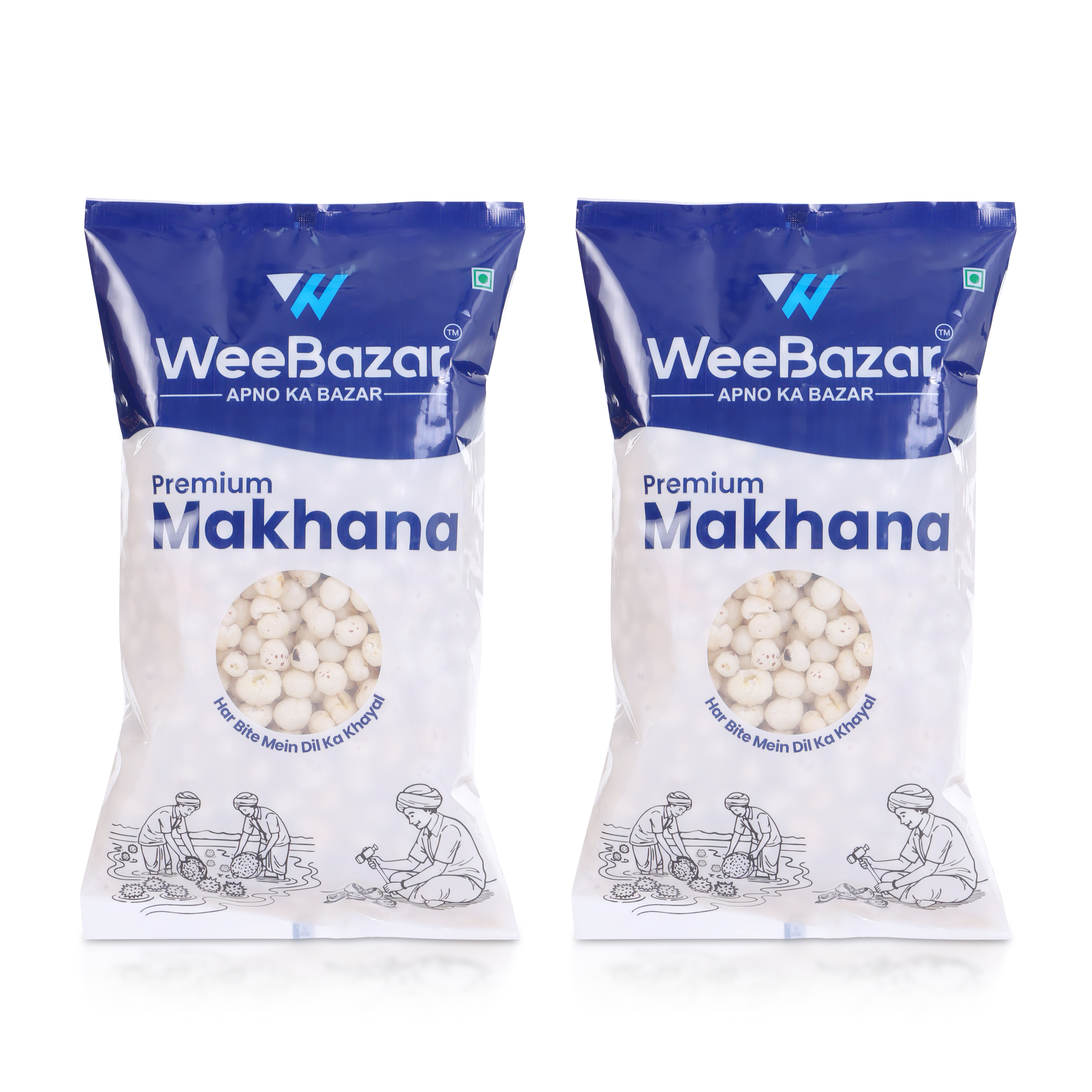 Premium Makhana Combo Pack (250x2 gm)