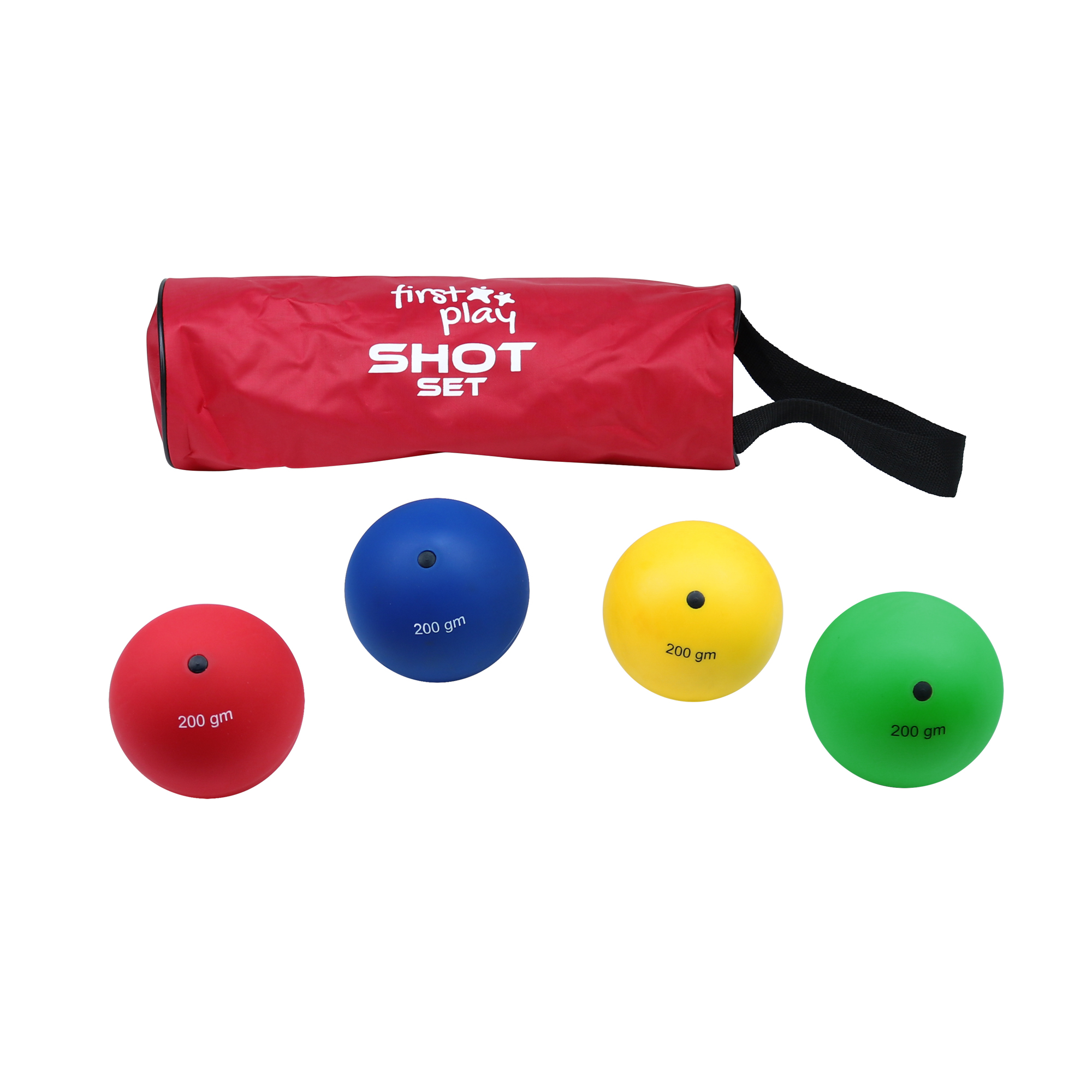 First-Play Foam Shot Puts - Assorted - Pack of 4