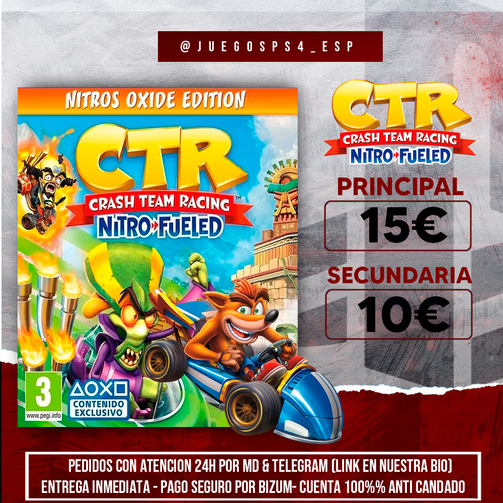 CTR: Crash Team Racing Nitro-Fueled Nitros Oxide Edition