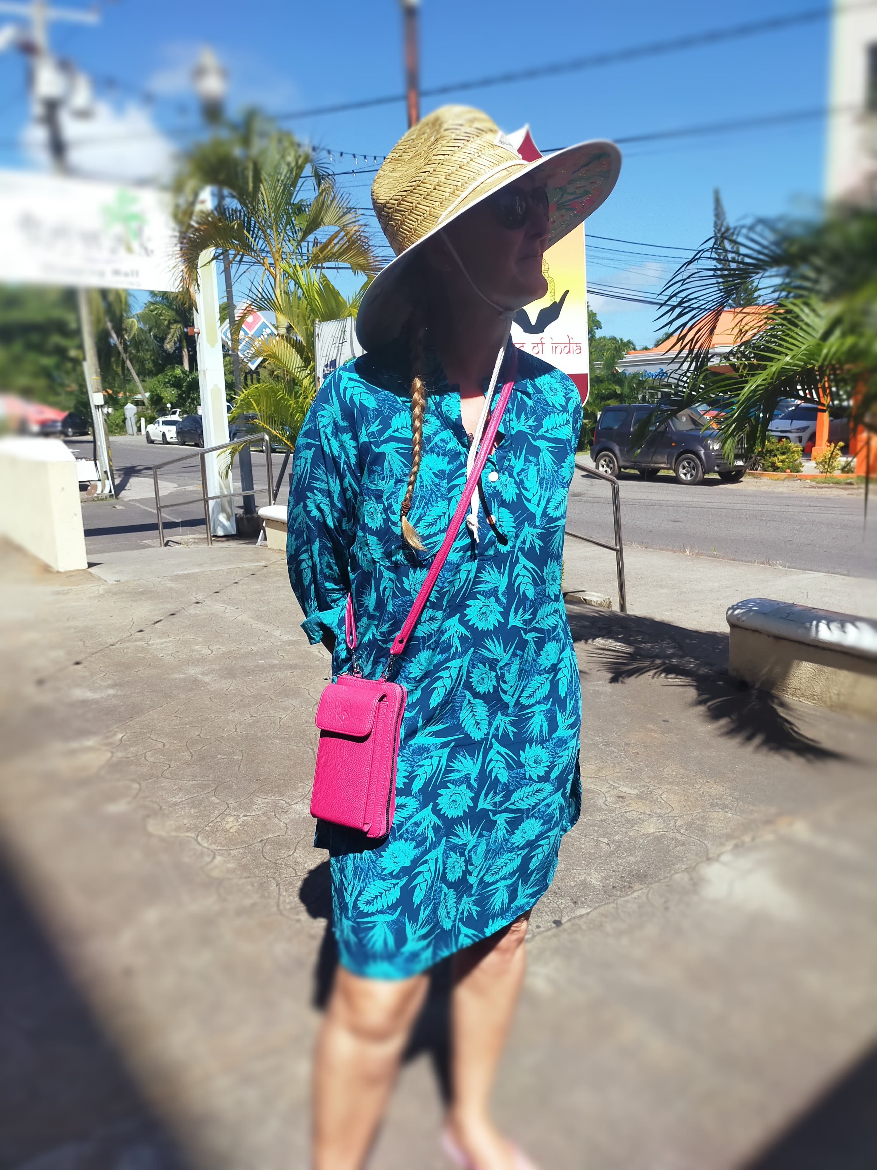 Robe d’été turquoise