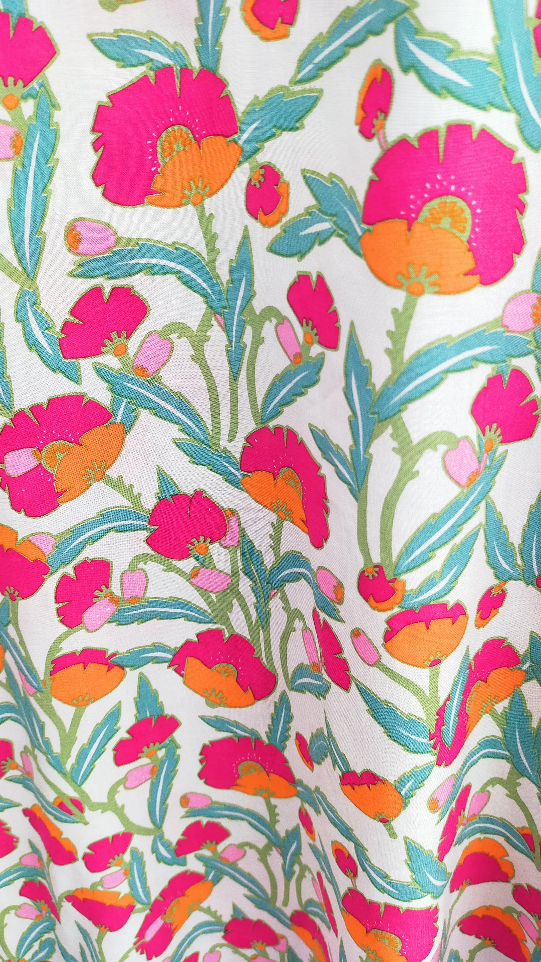 Tunique fleurie d'été