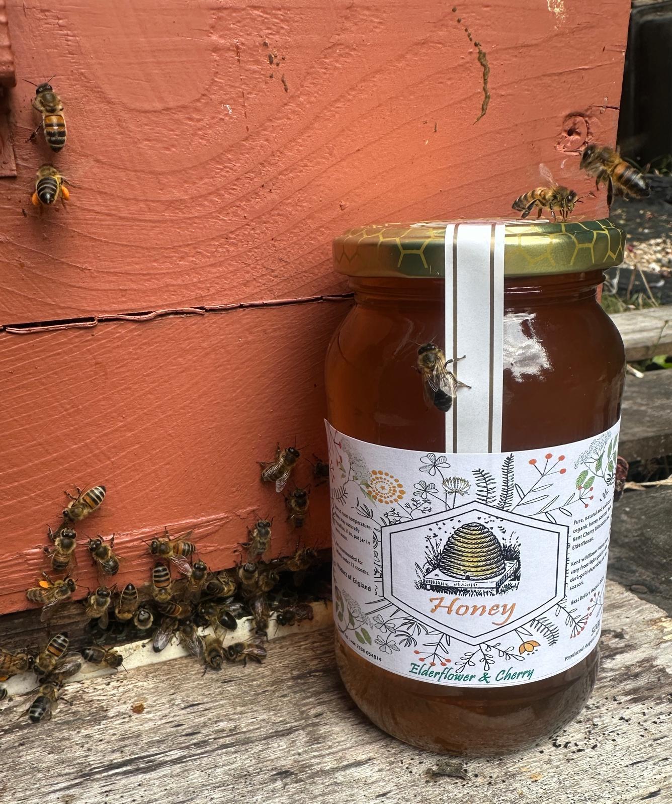 Pure Natural British Honey  500g