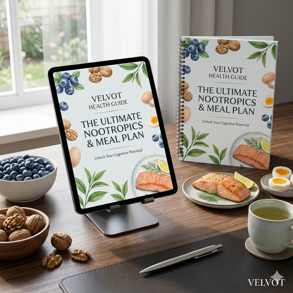 The Ultimate Nootropics & Meal Plan: Evidence-Based Brain Nutrition for Focus, Memory, and Energy (PDF)