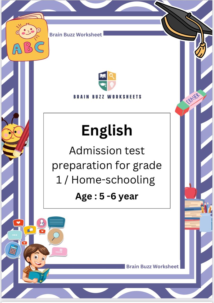 English Admission Test Preparation Worksheet