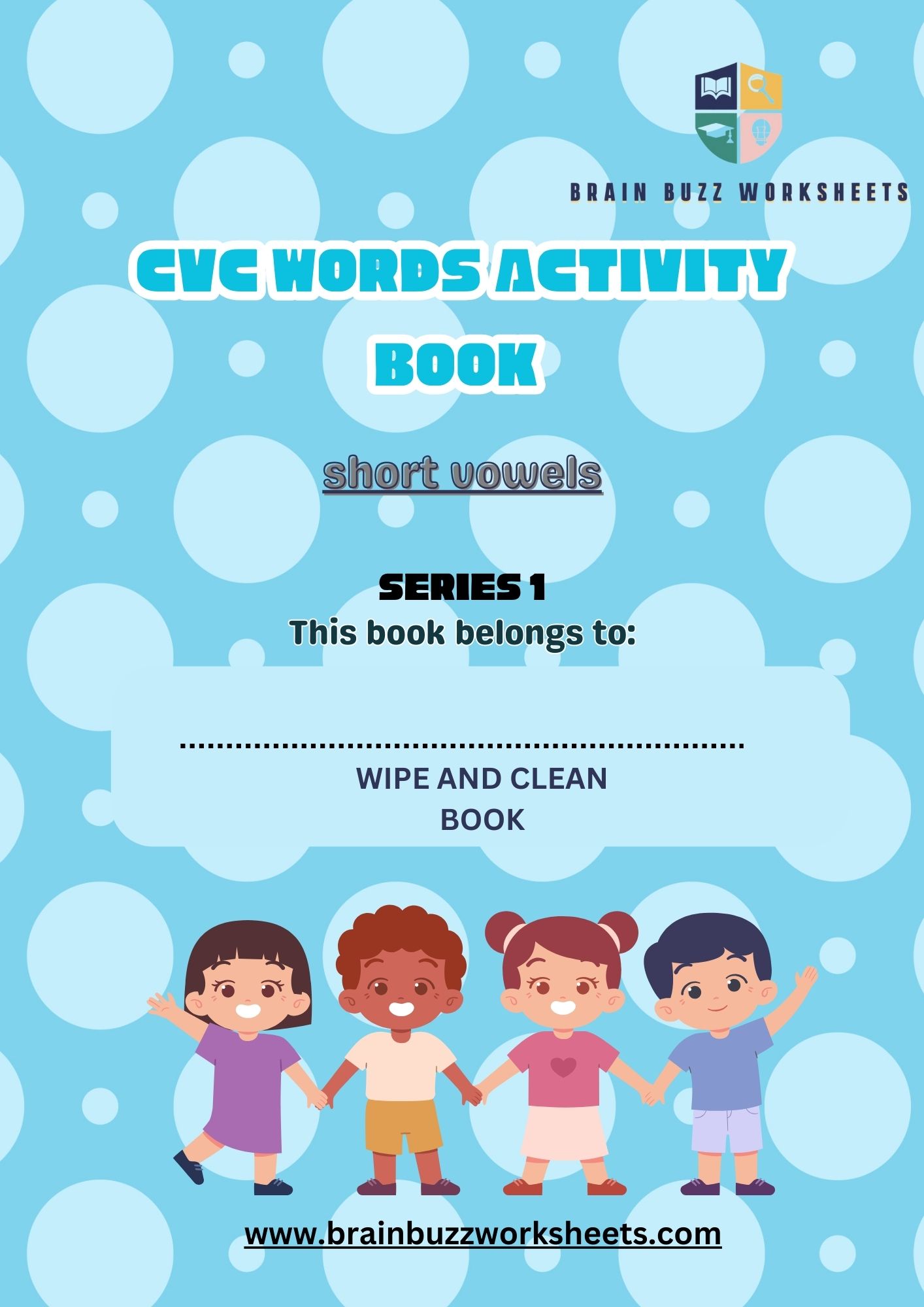 CVC Words Activity Book