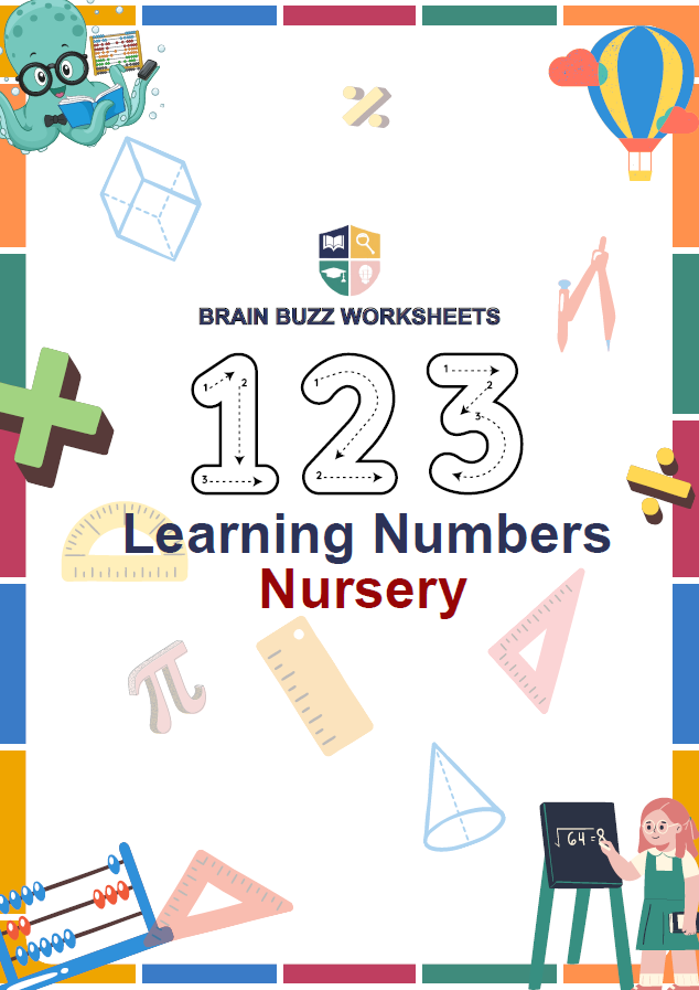 Brain Buzz Worksheets: 123 Learning Numbers