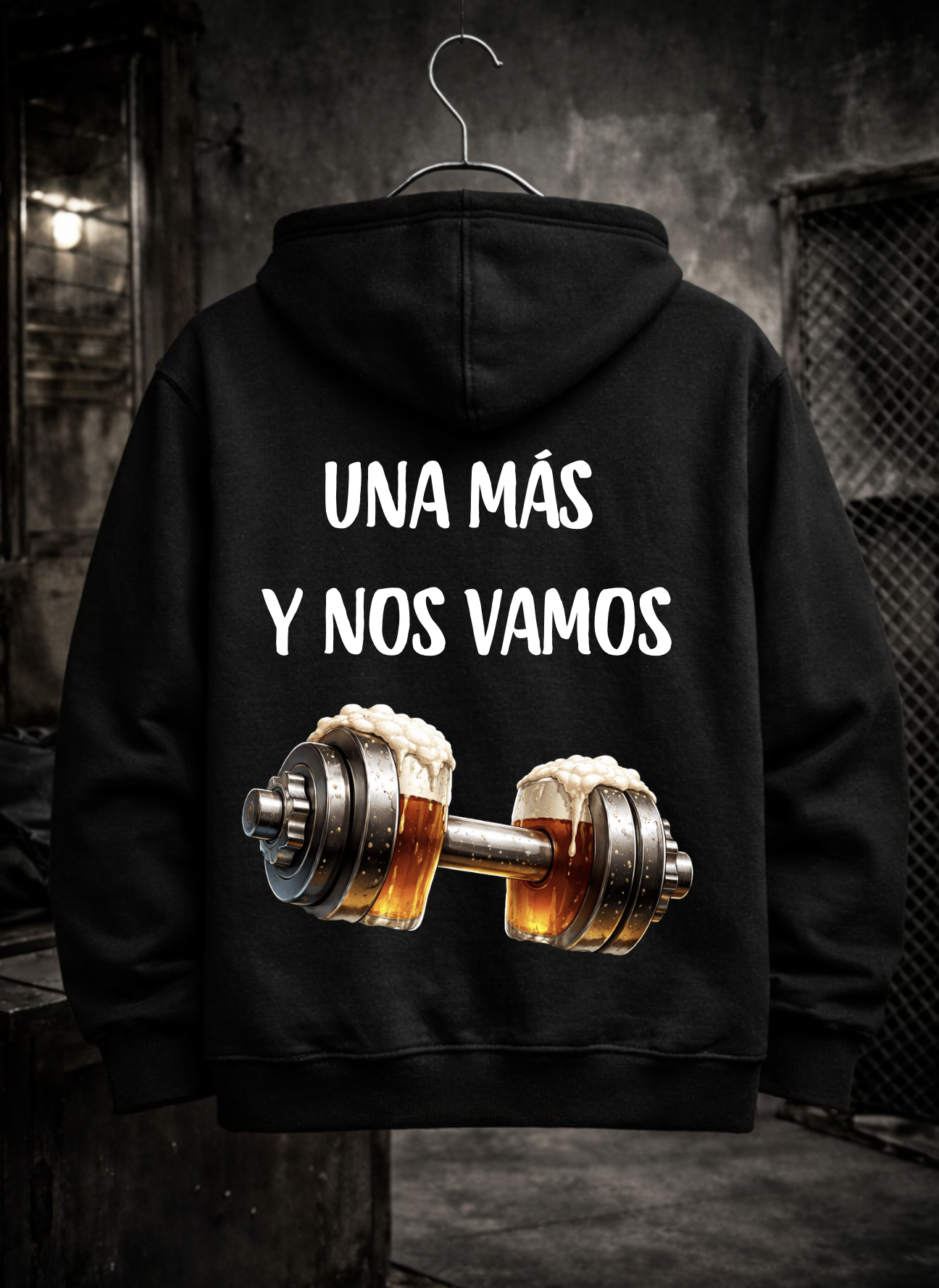 UNA MÁS · Sudadera unisex 
