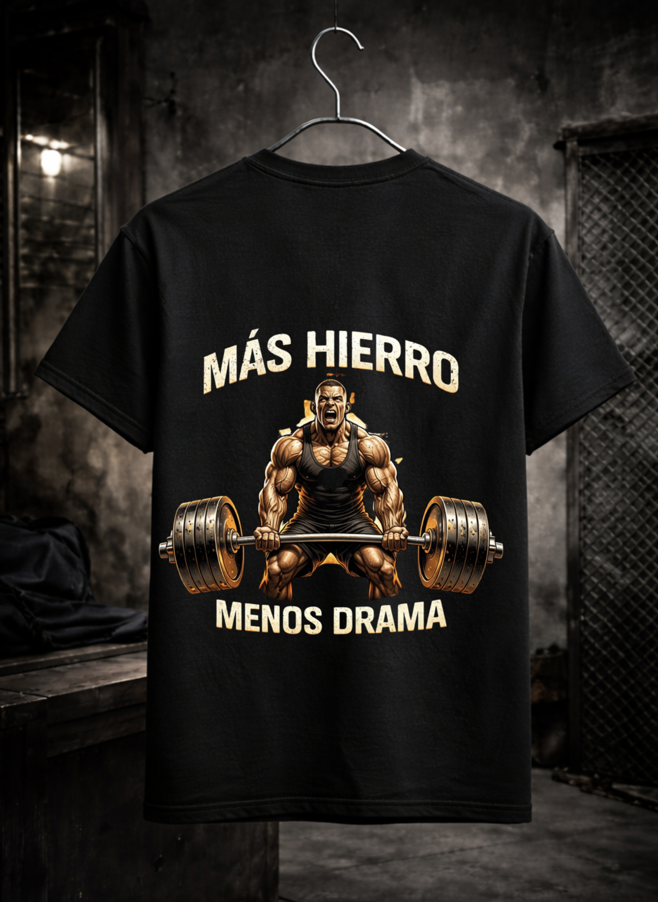 MAS HIERRO · Camiseta algodón hombre
