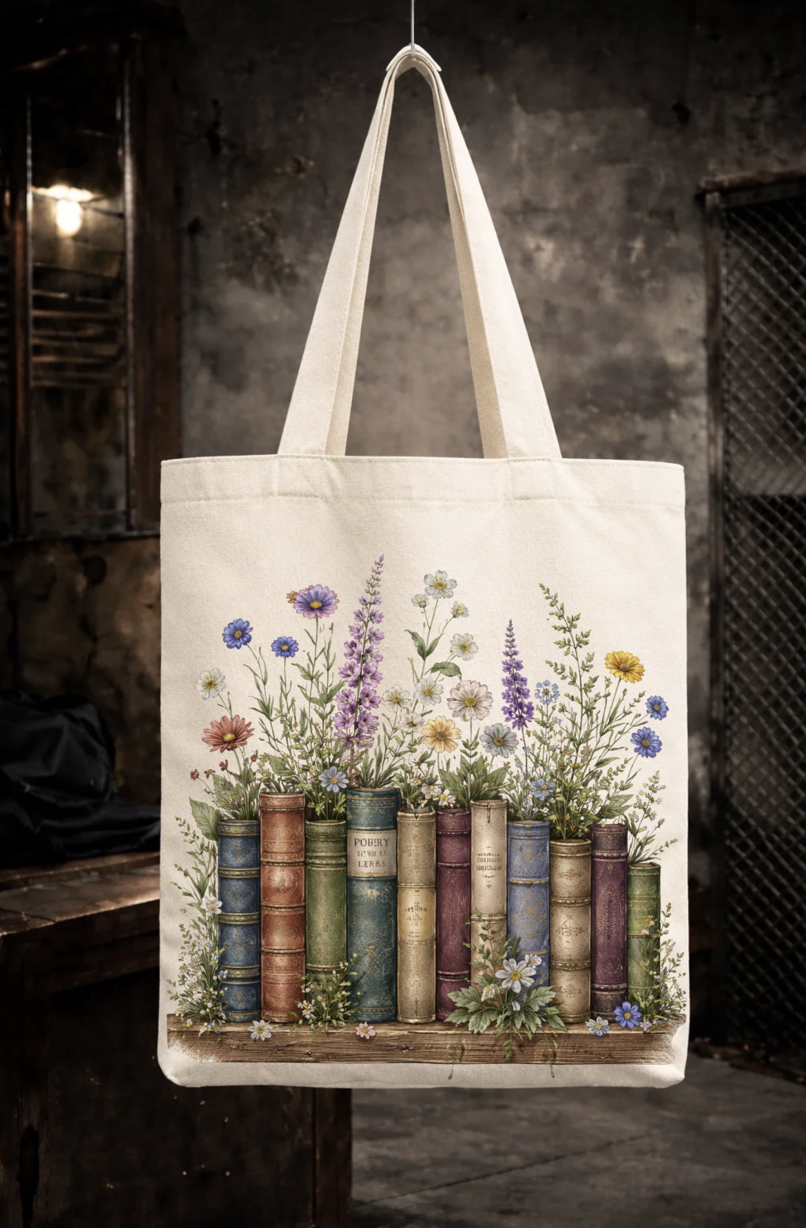 BOOKS · TOTE BAG