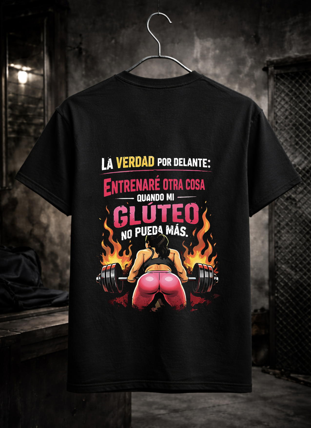 GLUTEO SINCERITY · Camiseta algodón mujer