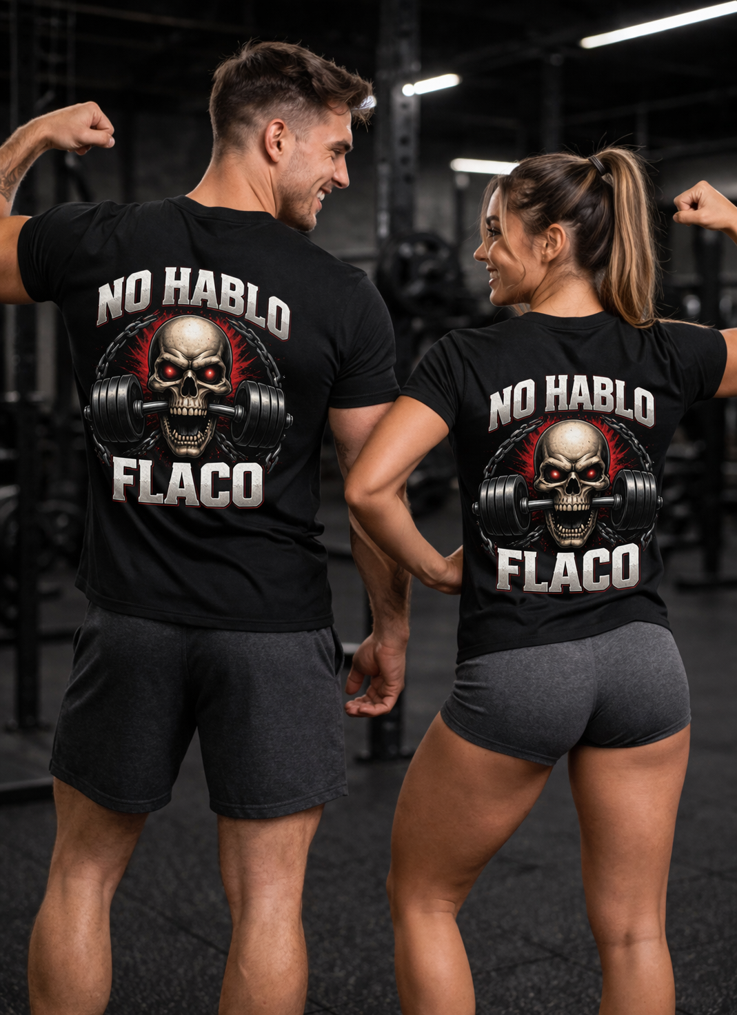 NO HABLO FLACO · Camiseta algodón unisex