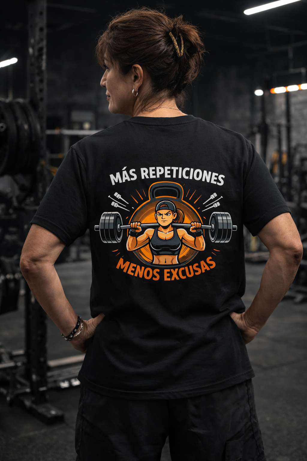 MENOS DRAMA · Camiseta algodón mujer