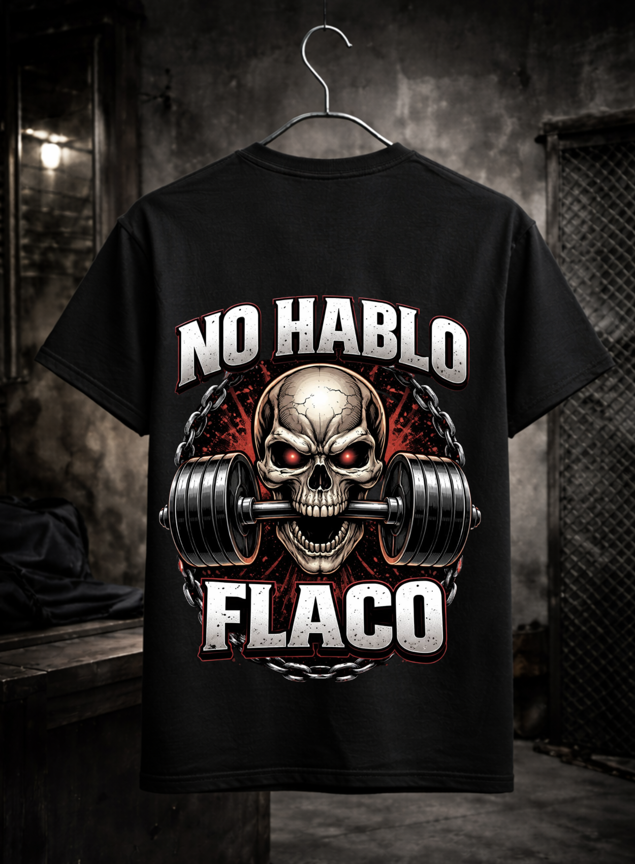 NO HABLO FLACO · Camiseta algodón unisex