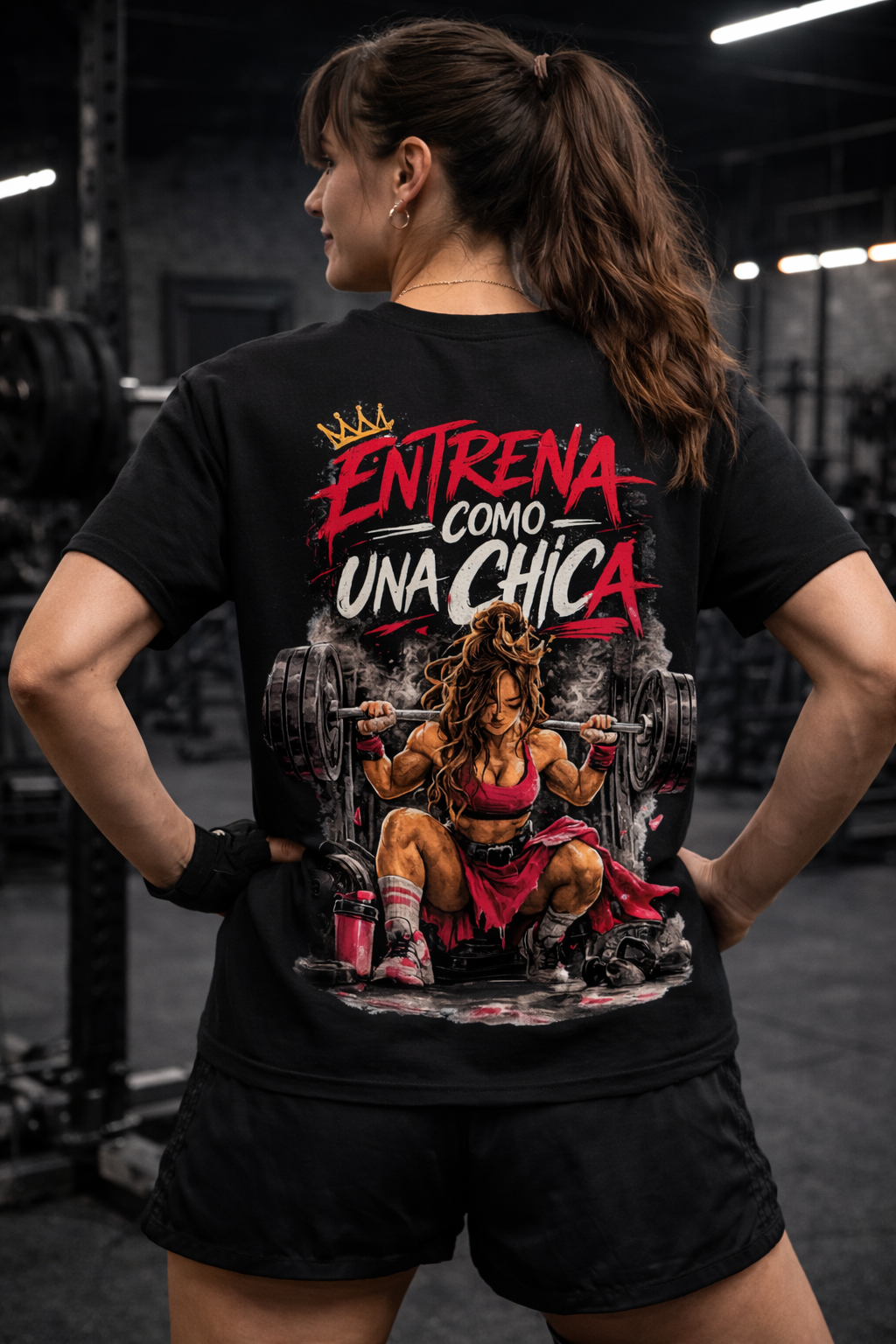 CÓMO UNA CHICA · Camiseta algodón mujer