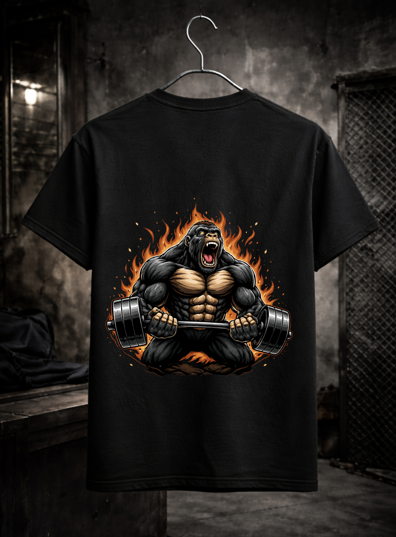 GYM KONG · Camiseta algodón unisex