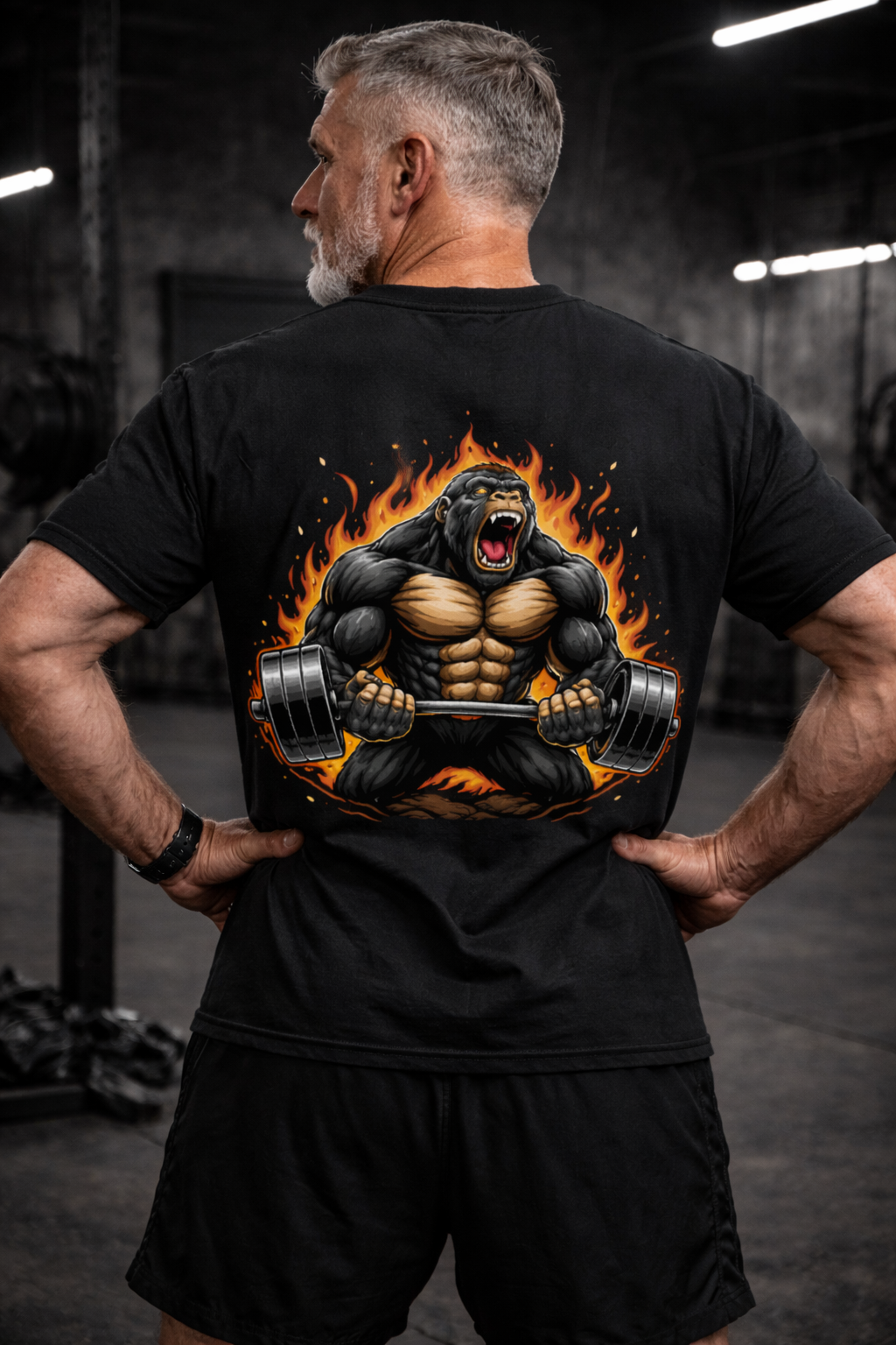 GYM KONG · Camiseta algodón unisex