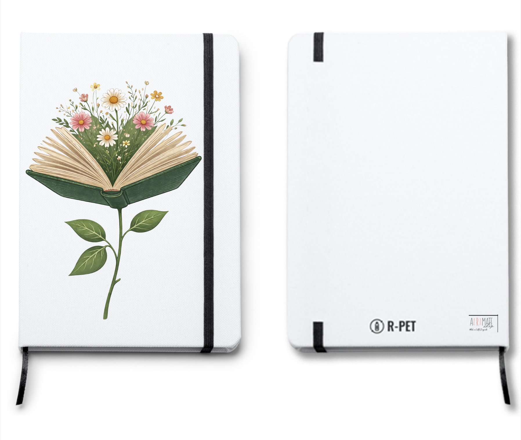 FLOWERS · BLOC NOTAS A5