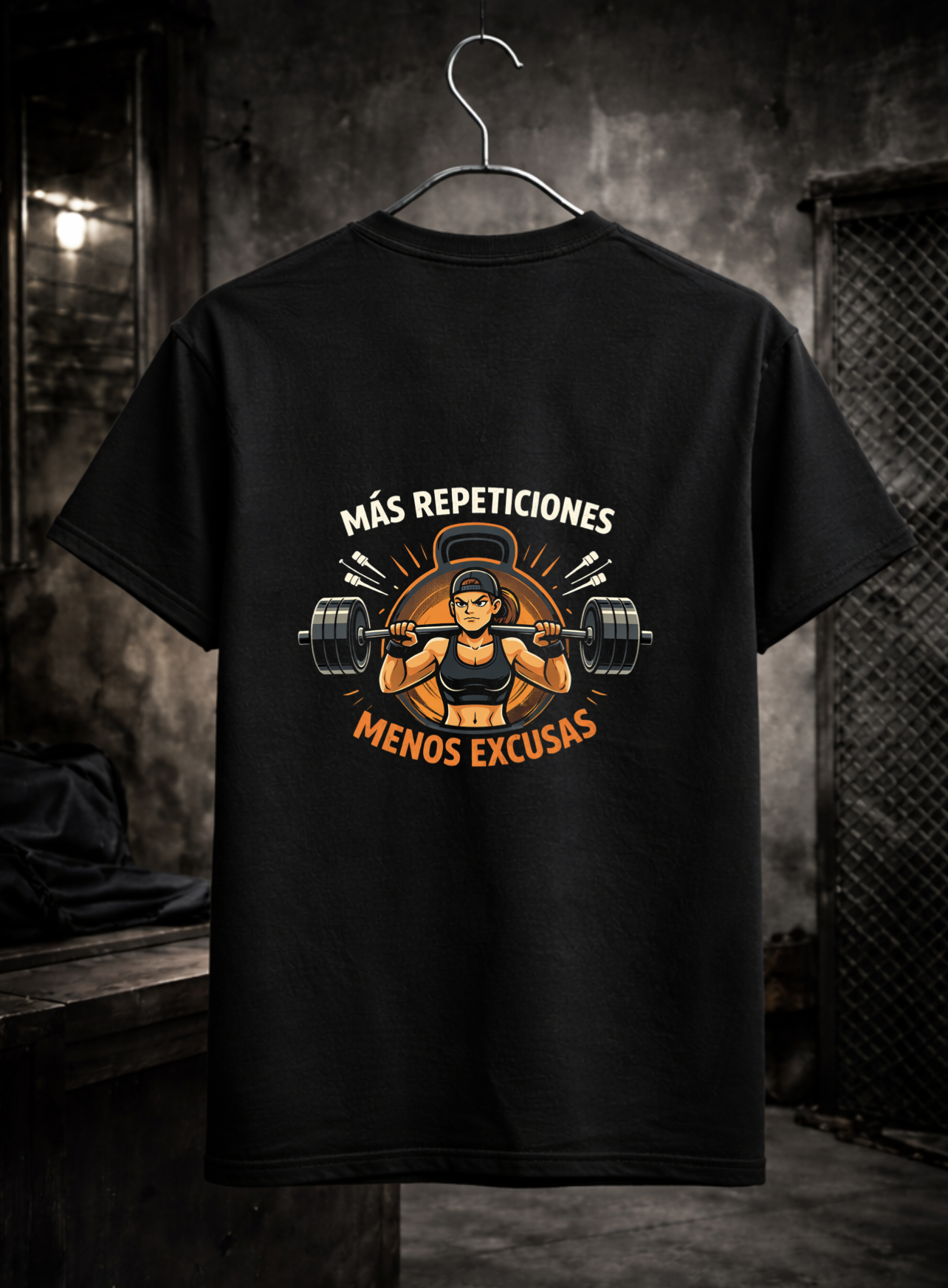 MENOS DRAMA · Camiseta algodón mujer