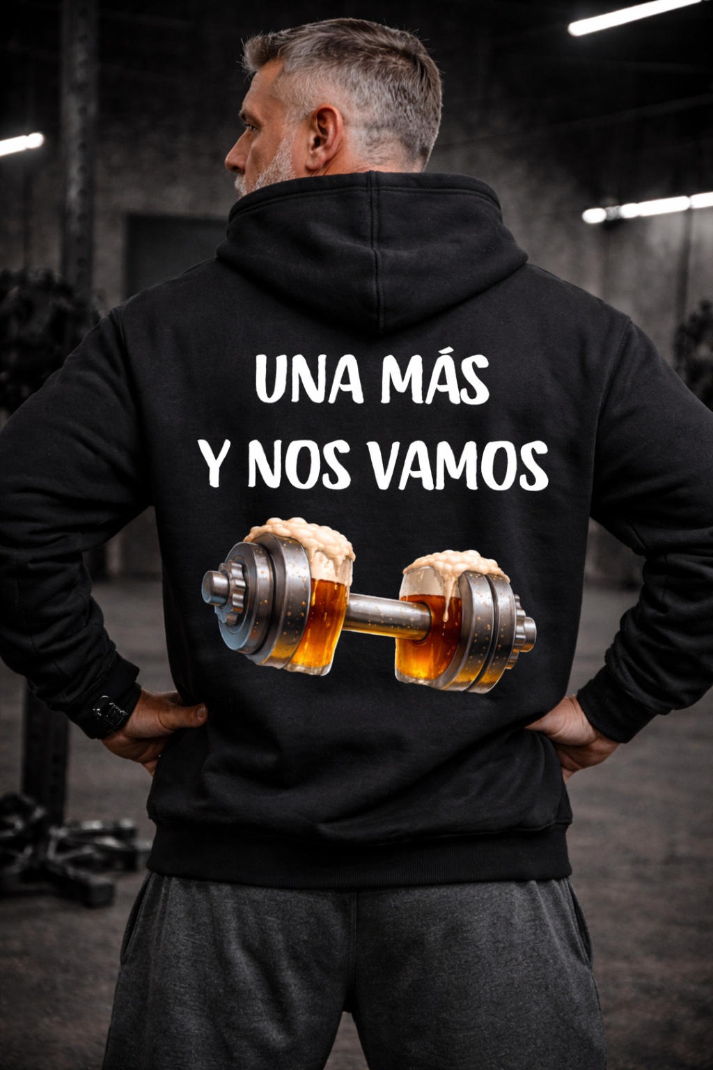 UNA MÁS · Sudadera unisex 