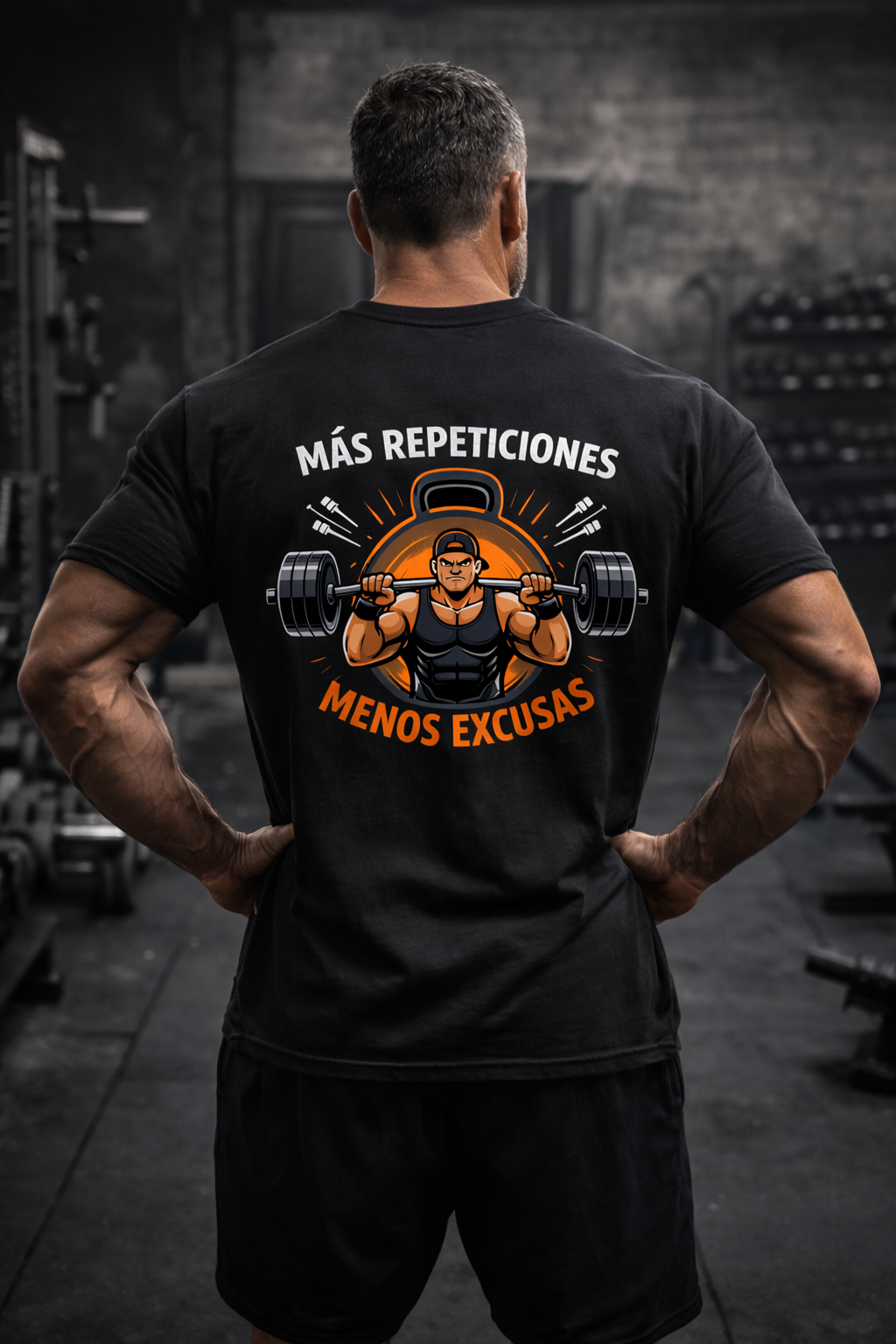 MENOS EXCUSAS · Camiseta algodón hombre