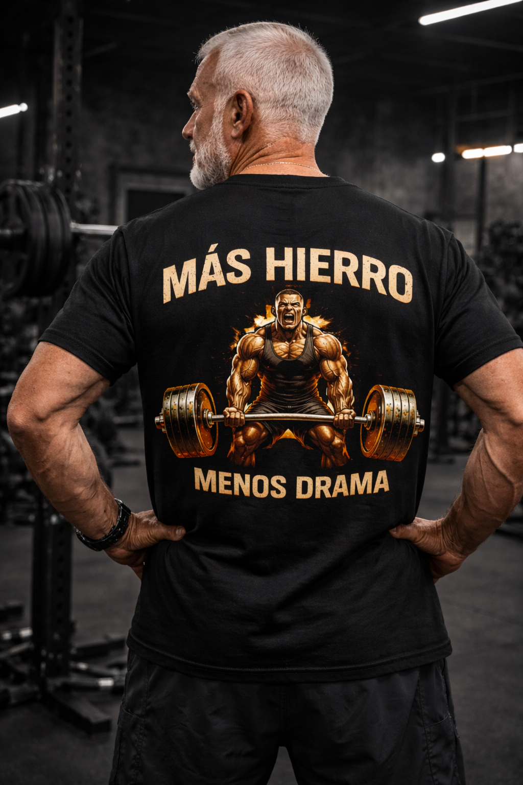 MAS HIERRO · Camiseta algodón hombre