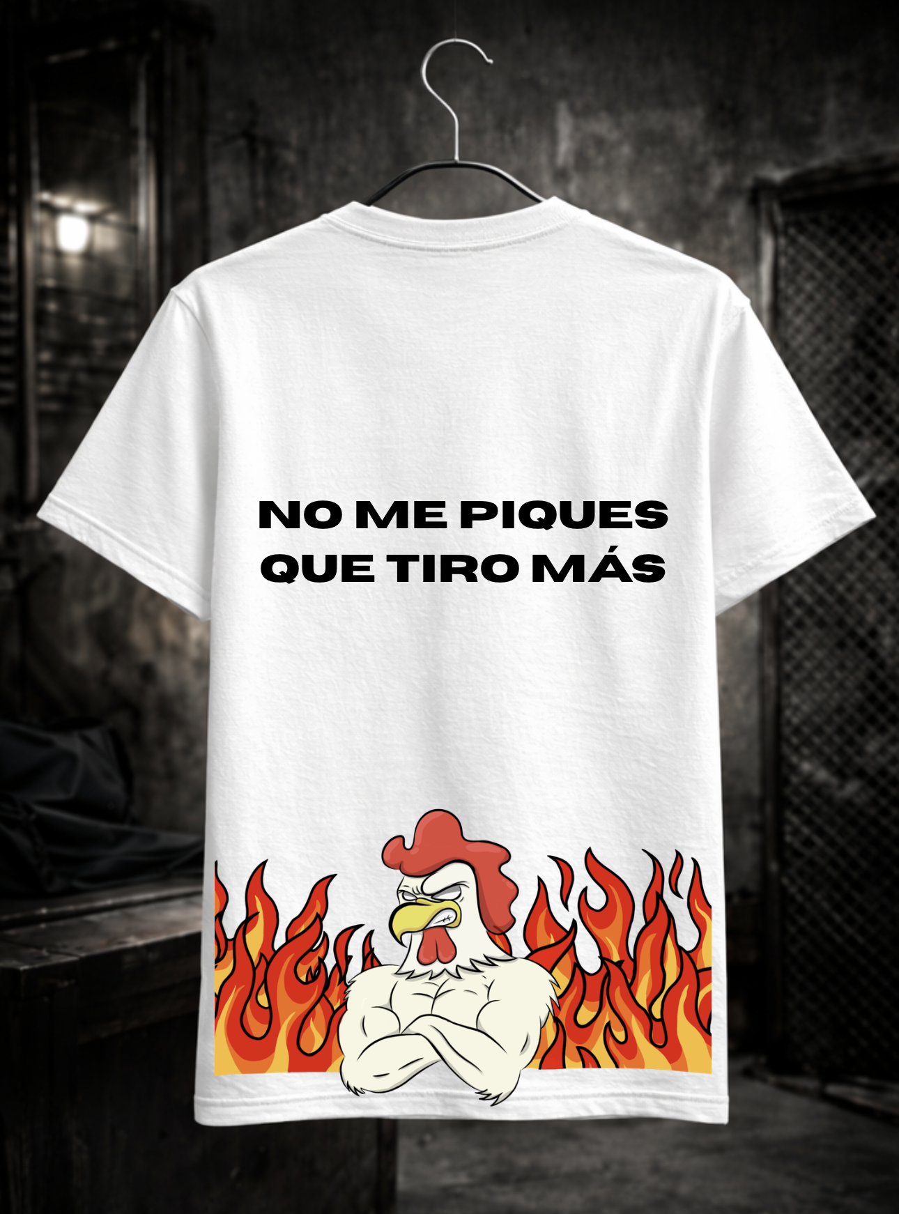 POLLO · Camiseta algodón unisex