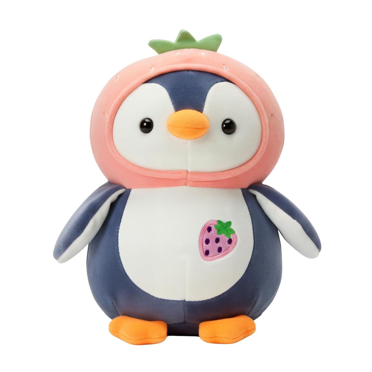 Strawberry Penguin Plush Toy