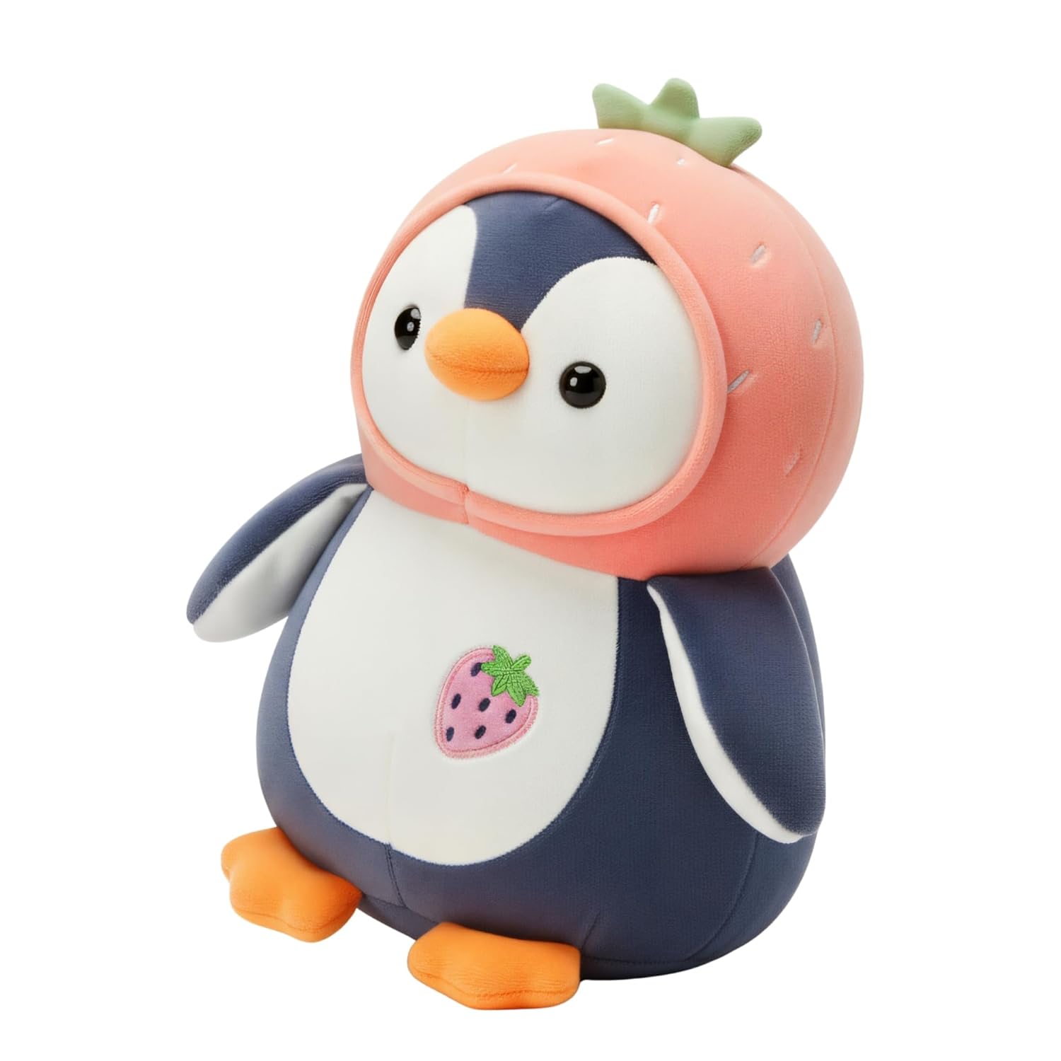 Strawberry Penguin Plush Toy