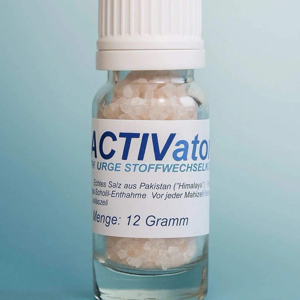 Aktivatorsalz für Stoffwechsel Anregung zum Abnehmen