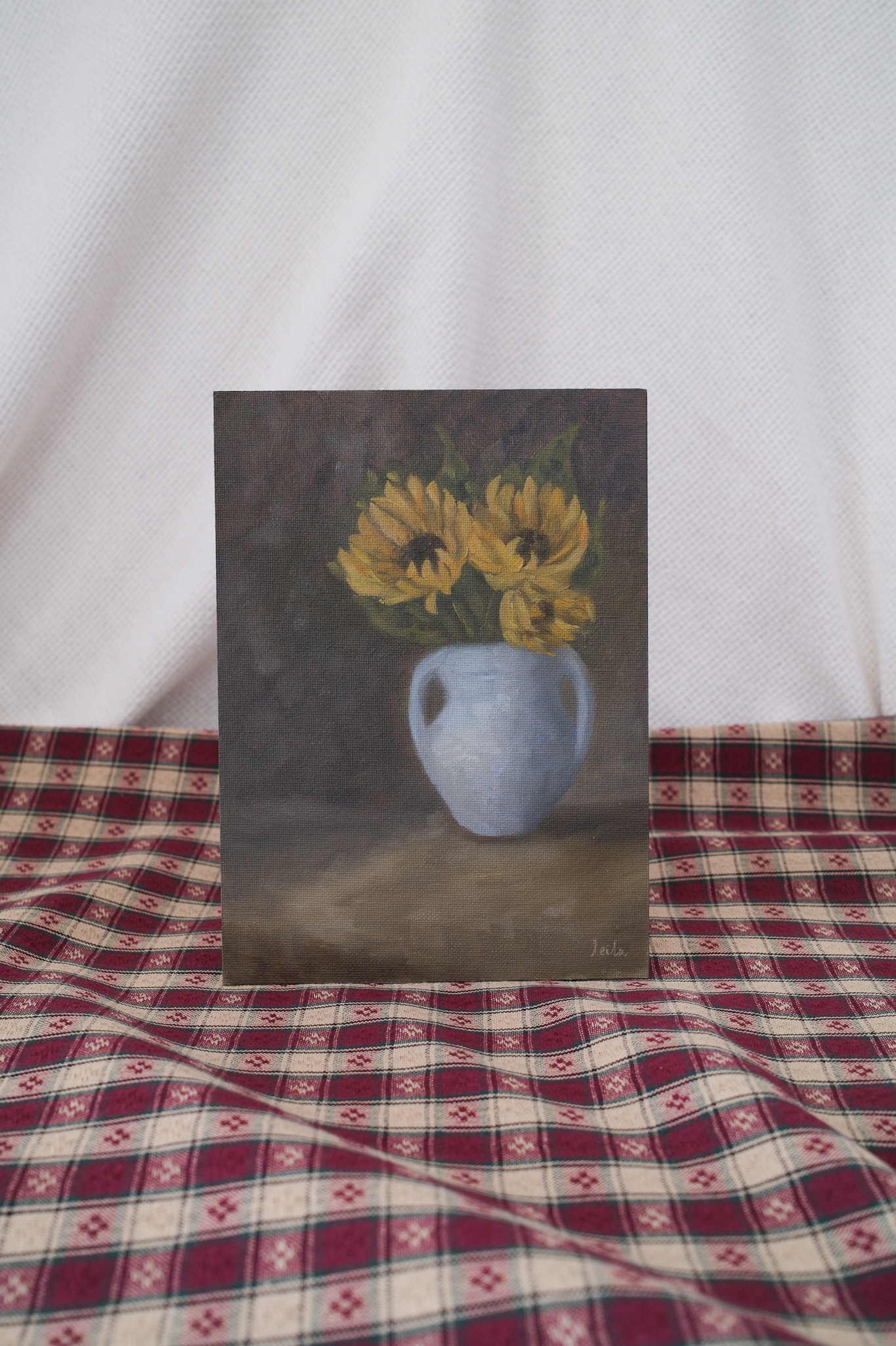 Still Life Sunflower Vase