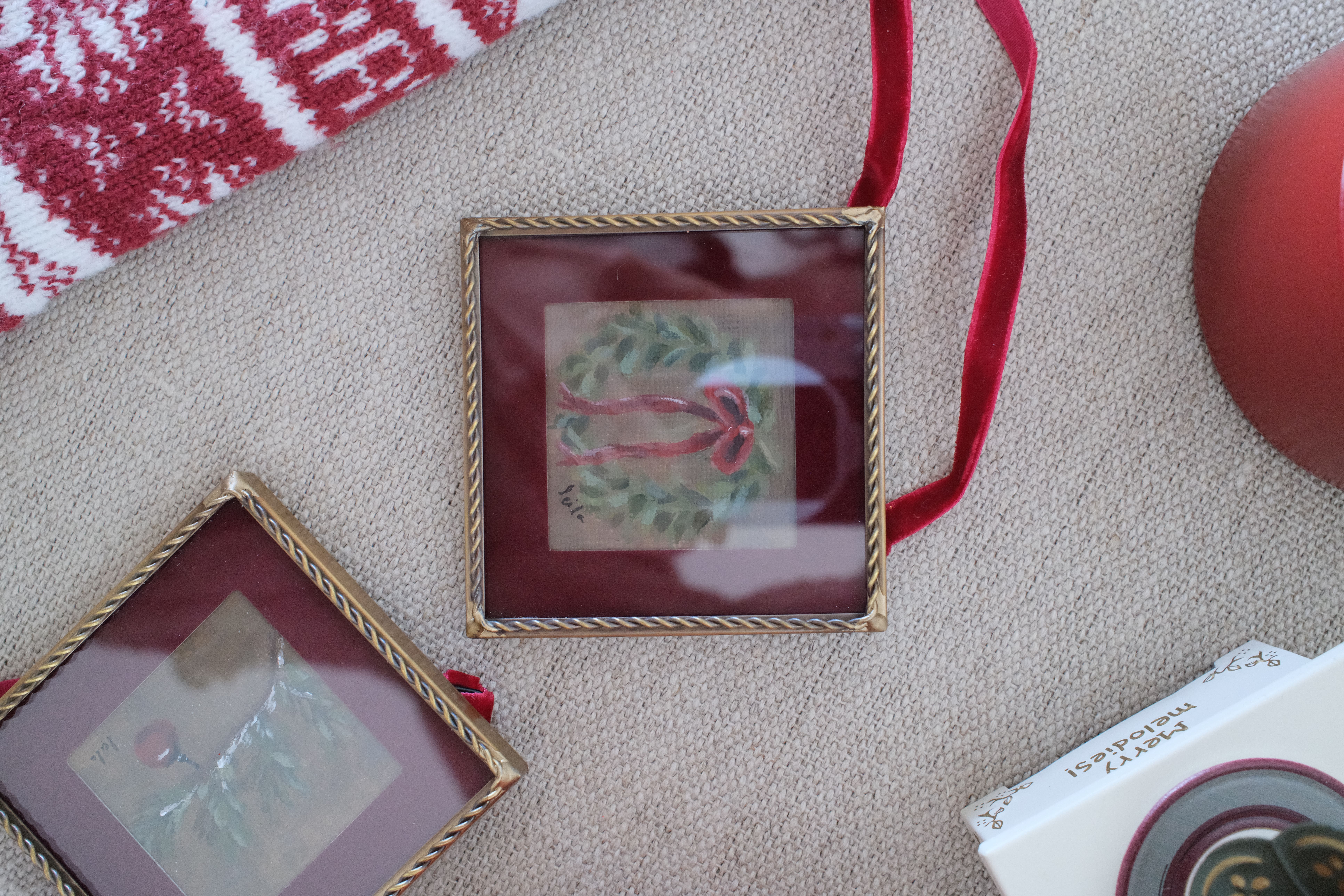 Christmas Wreath Ornament