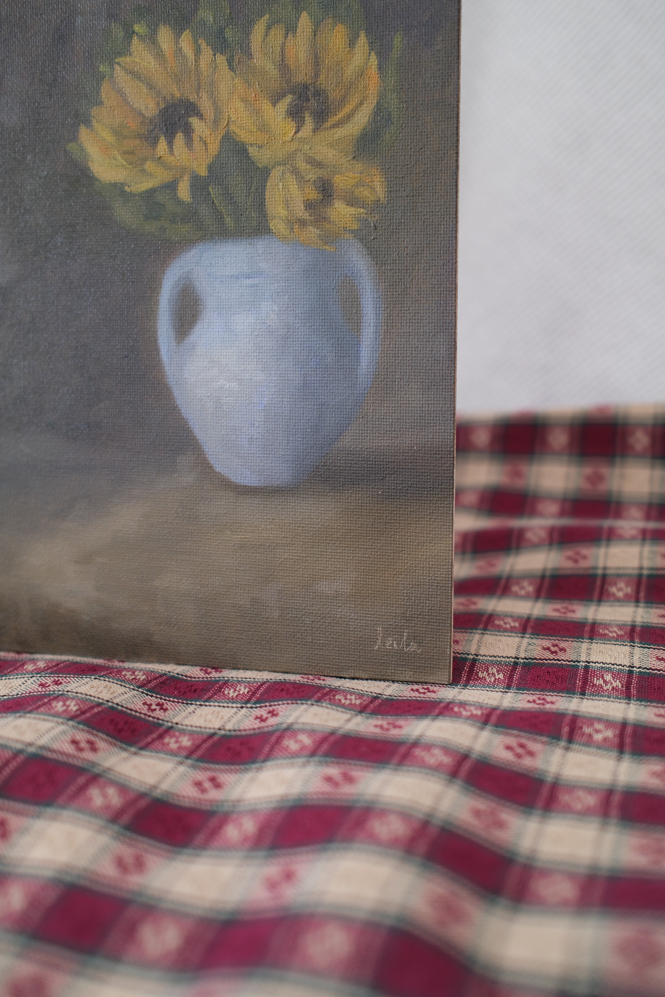 Still Life Sunflower Vase