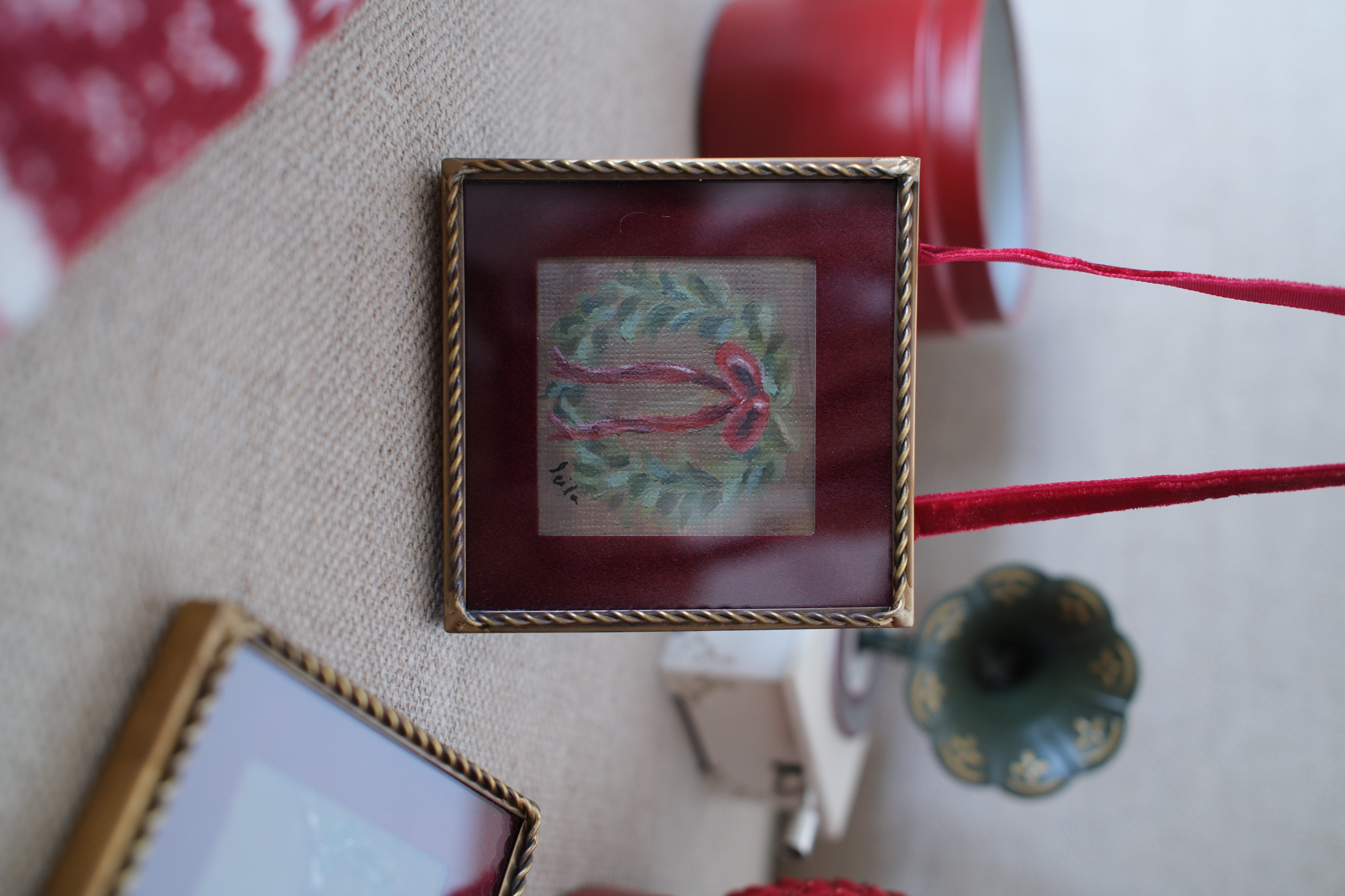 Christmas Wreath Ornament