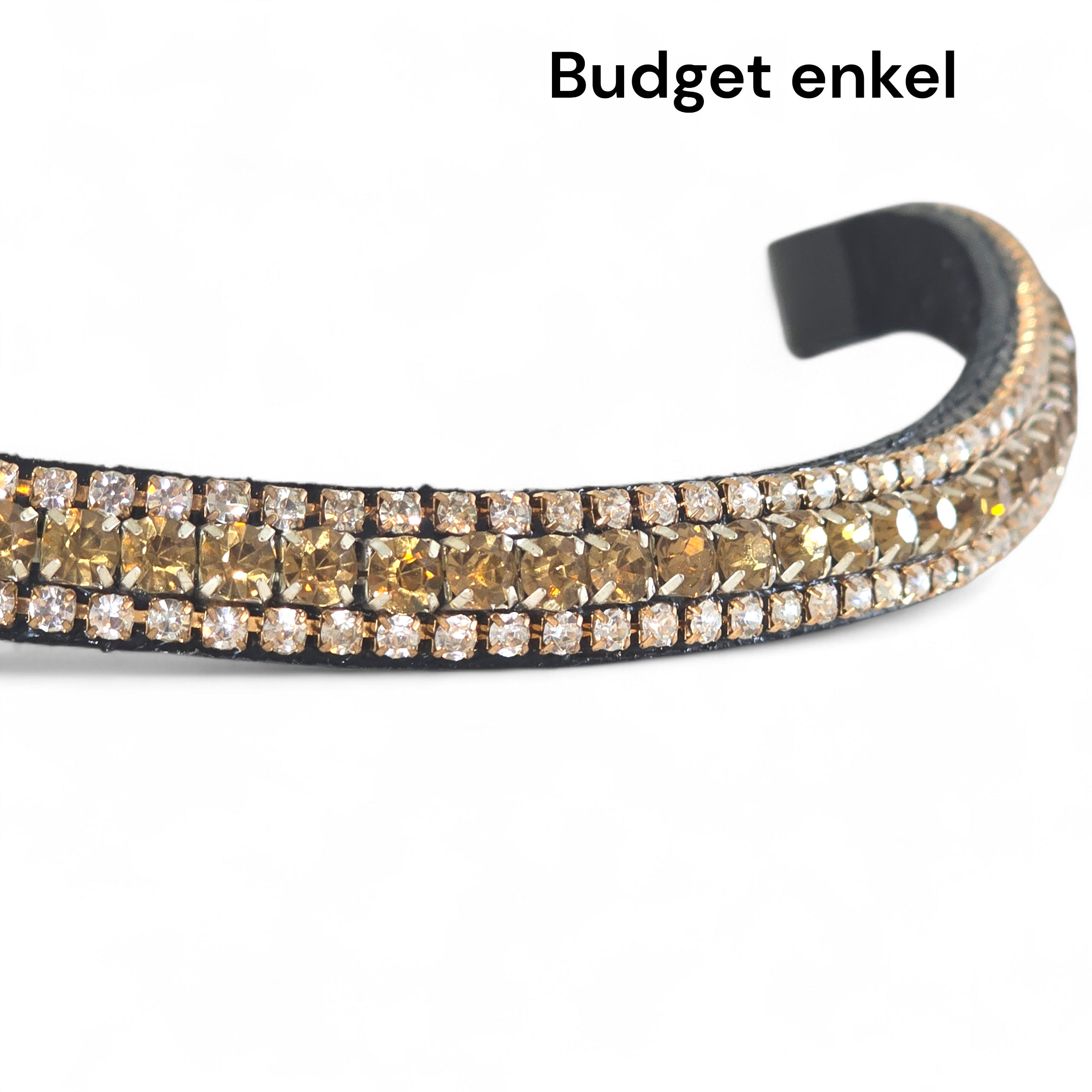 Frontriem budget enkel