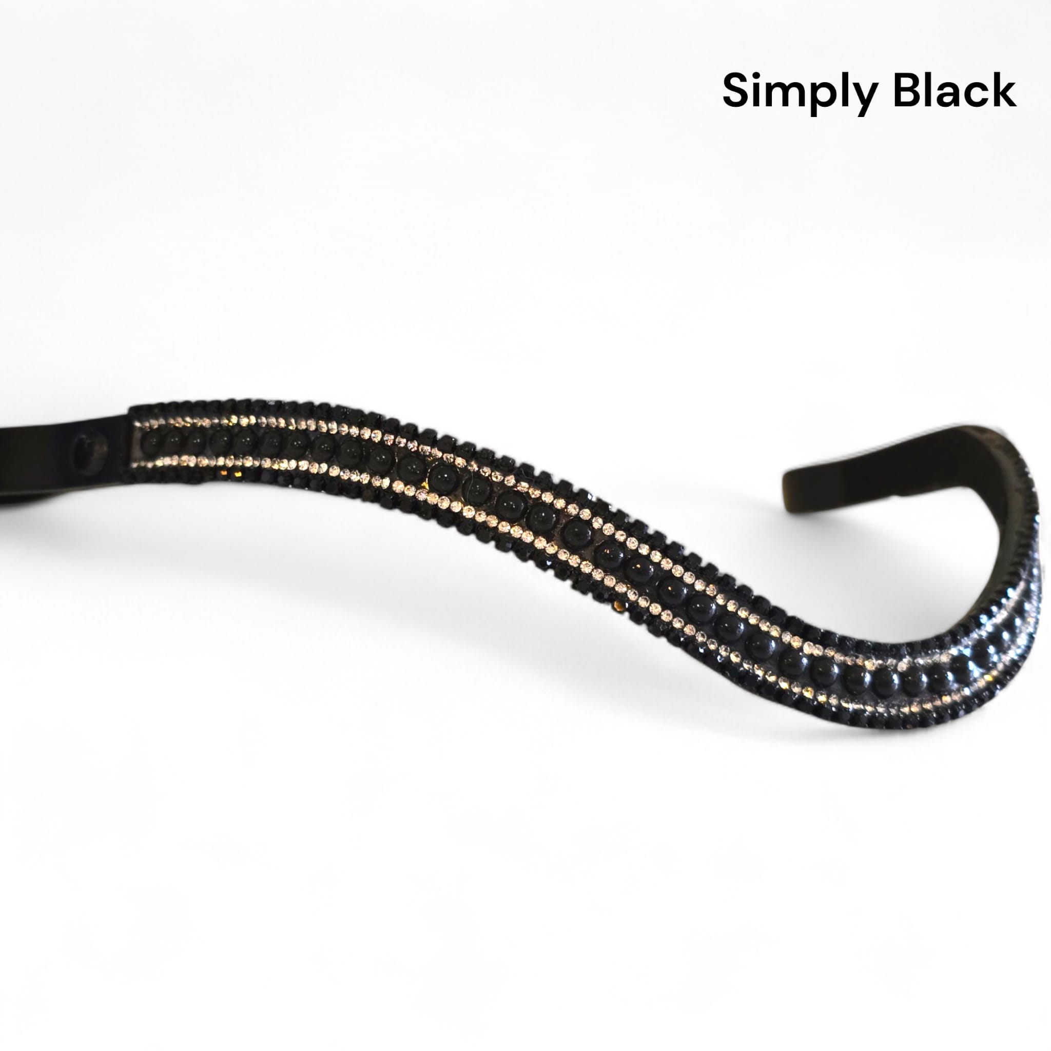 Frontriem 'Simply Black' 