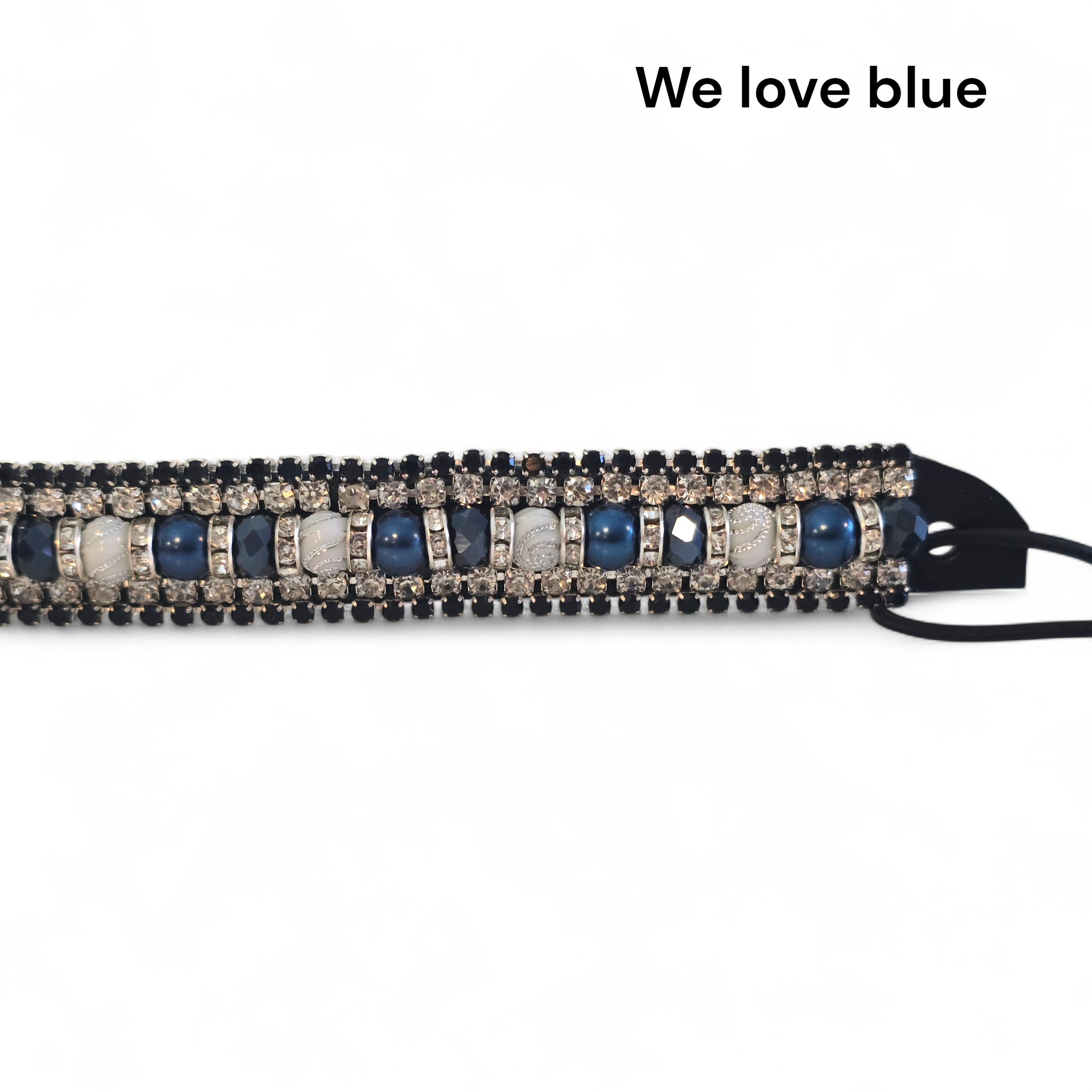 Zadeljuweel 'We love Blue'