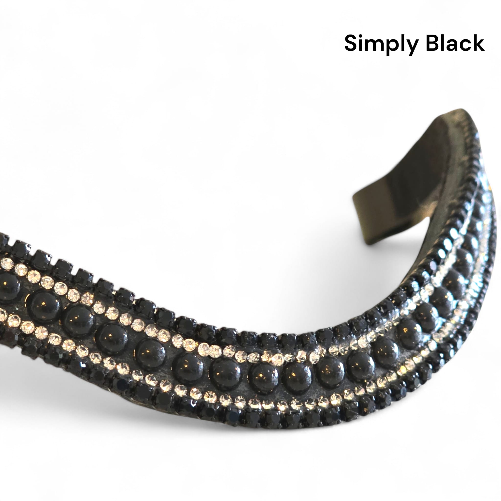 Frontriem 'Simply Black' 