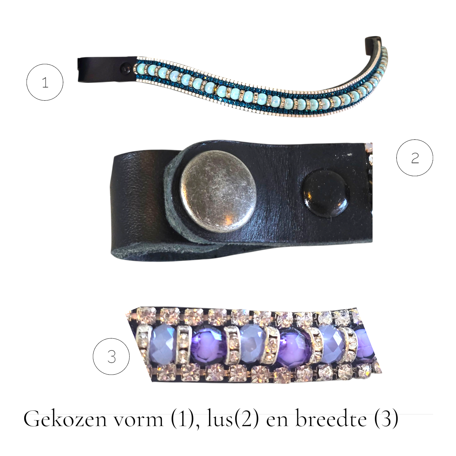 Frontriem zelf samenstellen