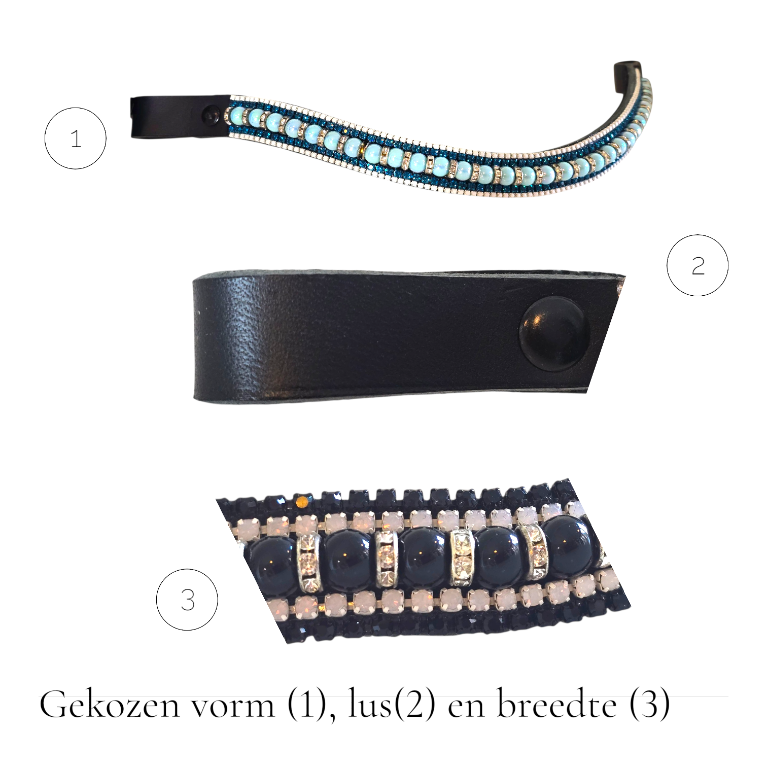 Frontriem zelf samenstellen