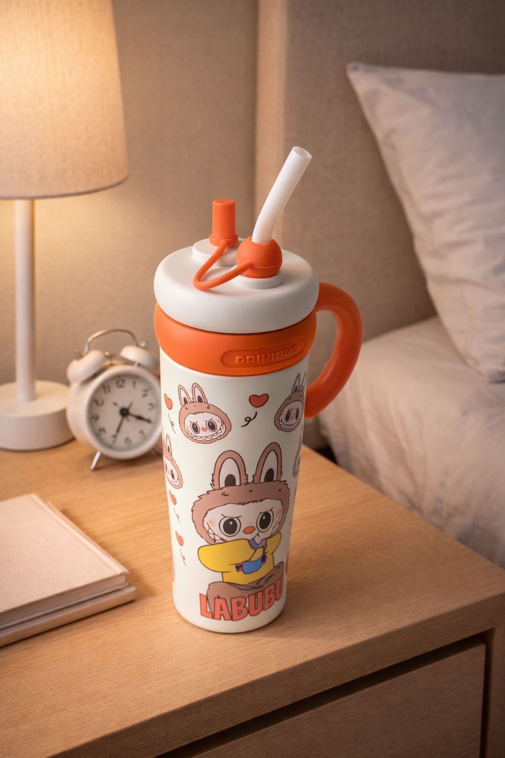 Labubu Cartoon Sipper