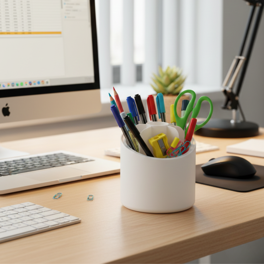 Minimal Desk Pen Stand