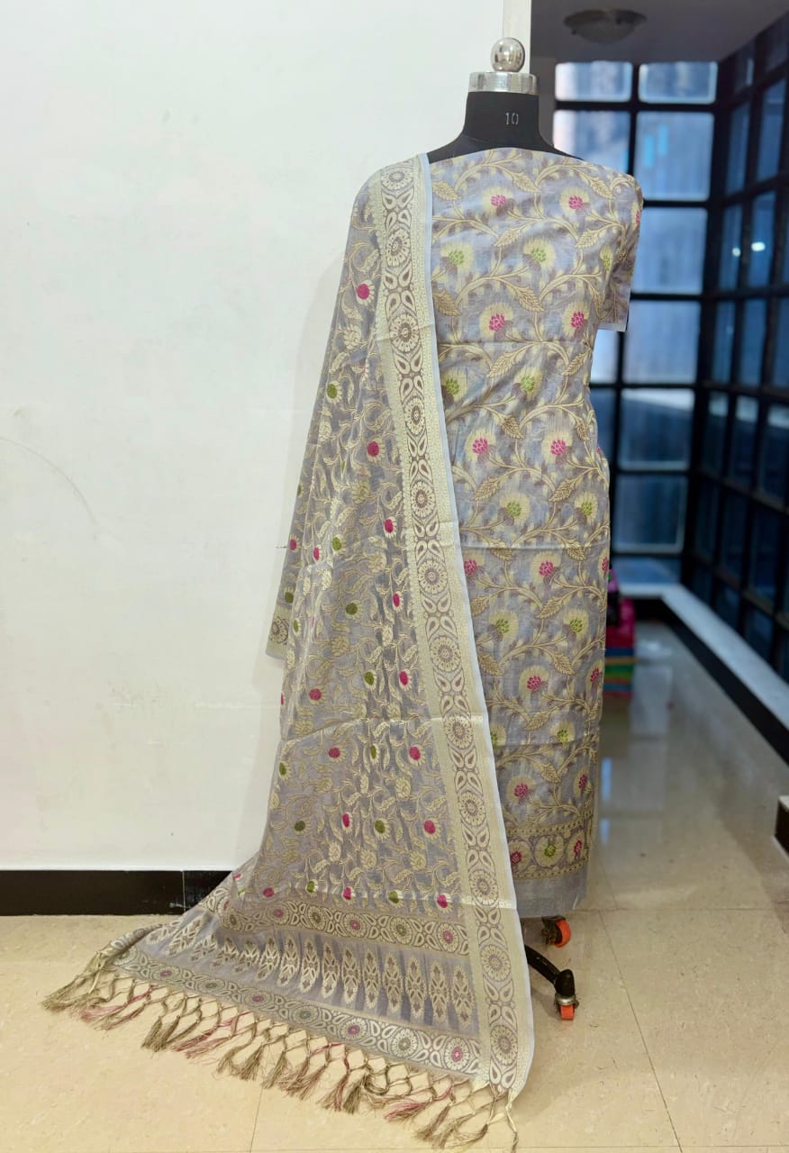 Floral Chiffon Salwar Suit Set