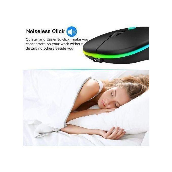 Souris sans fil rechargeable