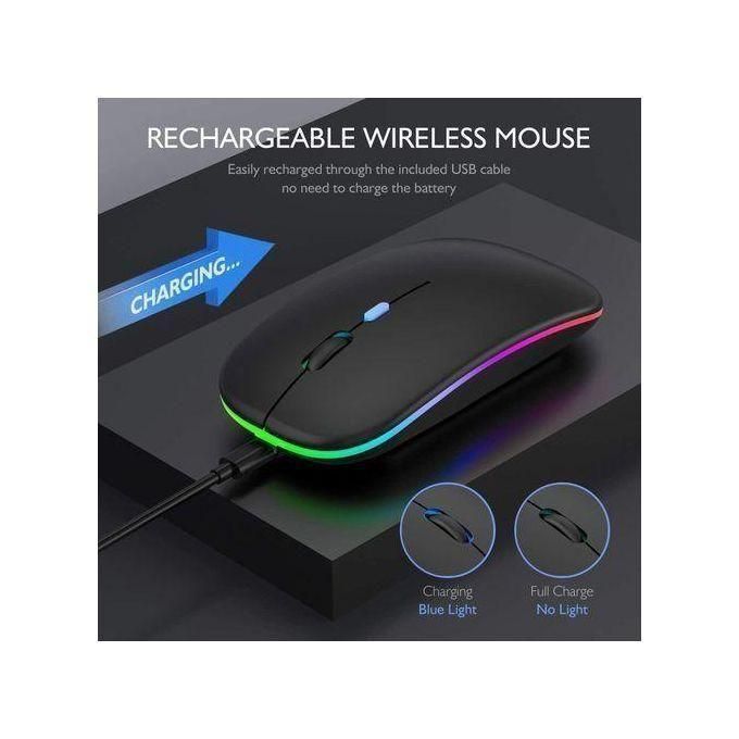 Souris sans fil rechargeable