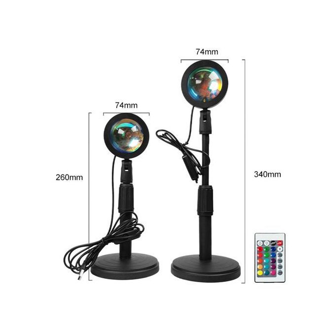 Lampe Projecteur Sunset LED