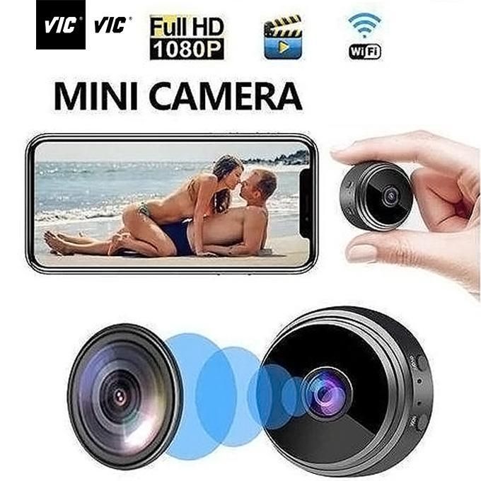 Partagez ce produit    Caméra VIC Mini WIFI 1080P HD sans fil pour la sécurité et la vidéosurveillance