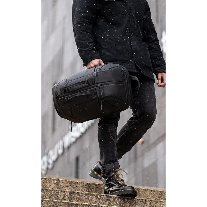 Sac de sport avec fonction sac à dos - Noir