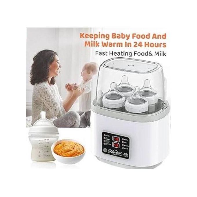 Chauffe-biberon électrique grande capacité avec stérilisateur - multicolore